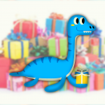 dinosaur shopping